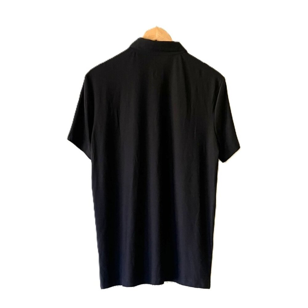 FLX Luxury Soft Polo | Black | Size M | NWT - Picture 3 of 6